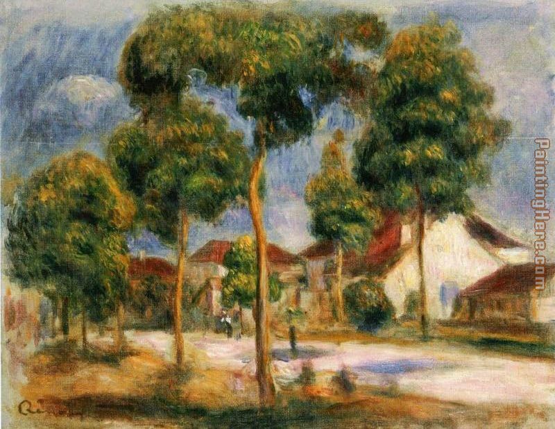Pierre Auguste Renoir A Sunny Street